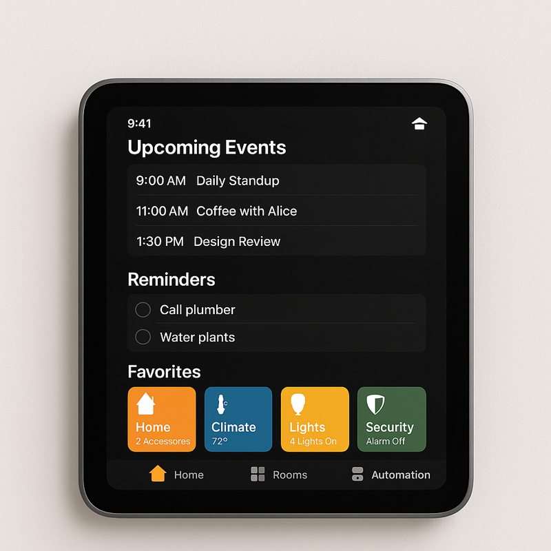 A quoi pourrait ressembler le futur Homepad ?